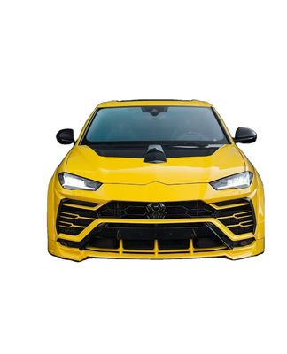 Gelb Lamborghini Urus Body Kit Kohlenstofffaser Vorderlip Luxus-Auto Diffuser Weitkörper-Kit