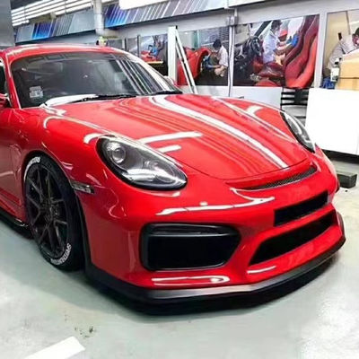 Produkte verkaufen wie Hot Cakes 987Cayman Body Kit GT4 Stil Vorder- und Rückstoßfänger Spoiler 2006-2012
