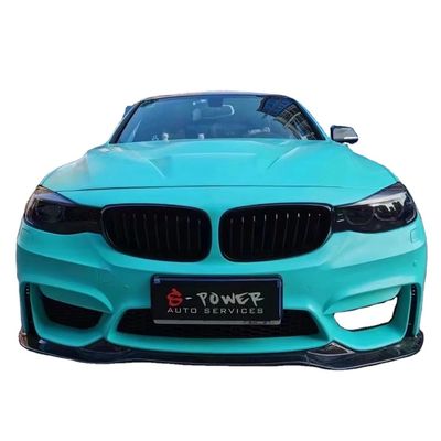 PP Kunststoff Material F34 3 Serie GT 320 330 328i Body Kit F34 Upgrade M4 Stil Vorder- und Hinterstoßfänger
