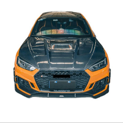 Autoteile für Audi A5 S5 RS5 Kohlenstofffaser Motorhaube A5 S5 RS5 Upgraded Transparent Style Motorhaube