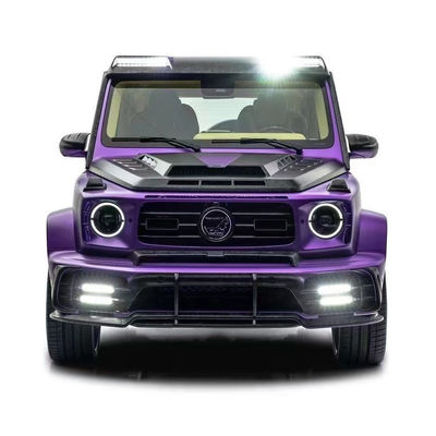 Für Mercedes W464 G500 G63 Kohlenstofffaser-Karosserie-Kit W464 Upgraded MSY P920 Style Vorder- und Rückstoßfänger Spoiler Hood-Karosserie-Kit