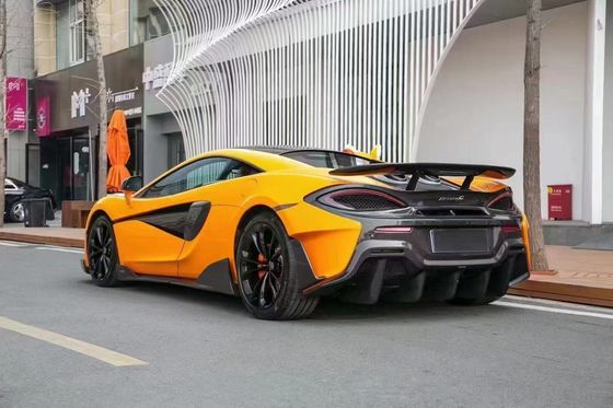 McLaren 540c 570s 570gt Kohlenstofffaserkörper-Kit 540c 570s 570gt Modernisierte 600LT-Style Vorder- und Rückstoßfänger-Spoiler-Kapuze