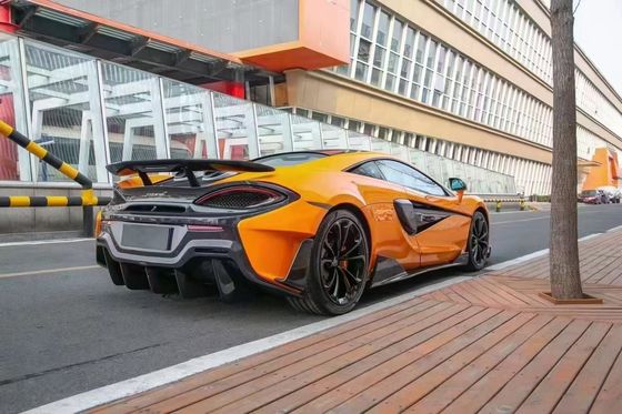 McLaren 540c 570s 570gt Kohlenstofffaserkörper-Kit 540c 570s 570gt Modernisierte 600LT-Style Vorder- und Rückstoßfänger-Spoiler-Kapuze