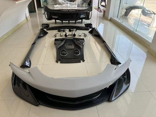 McLaren 540c 570s 570gt Kohlenstofffaserkörper-Kit 540c 570s 570gt Modernisierte 600LT-Style Vorder- und Rückstoßfänger-Spoiler-Kapuze