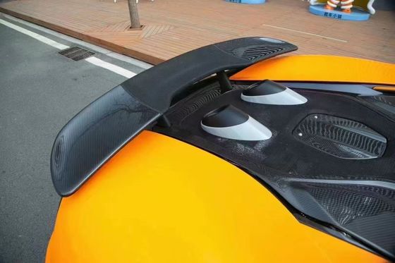 McLaren 540c 570s 570gt Kohlenstofffaserkörper-Kit 540c 570s 570gt Modernisierte 600LT-Style Vorder- und Rückstoßfänger-Spoiler-Kapuze