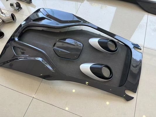 McLaren 540c 570s 570gt Kohlenstofffaserkörper-Kit 540c 570s 570gt Modernisierte 600LT-Style Vorder- und Rückstoßfänger-Spoiler-Kapuze