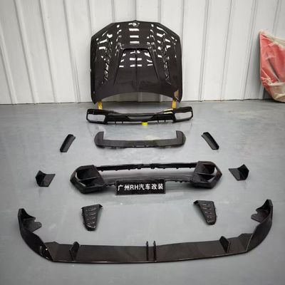BMW X7 Karbonfaser-Körper-Kit X7 LD-Stil Karbonfaser-Vorderlip-Diffusor Spoiler-Haubradbogen