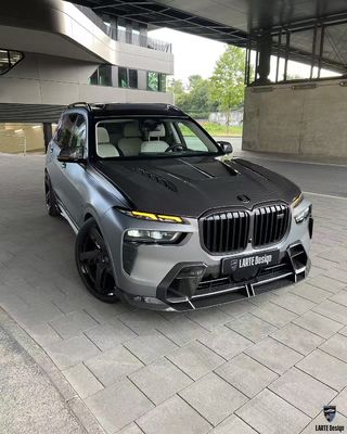 BMW X7 Karbonfaser-Körper-Kit X7 LD-Stil Karbonfaser-Vorderlip-Diffusor Spoiler-Haubradbogen