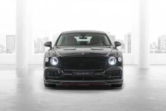 Bentley Flying Spur Kohlenstofffaser-Körper-Kit Flying Spur-Upgrades MANSORY-Stil Vorderlip Diffusor Spoiler Haube Körper-Kit