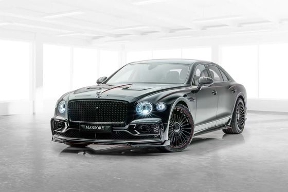 Bentley Flying Spur Kohlenstofffaser-Körper-Kit Flying Spur-Upgrades MANSORY-Stil Vorderlip Diffusor Spoiler Haube Körper-Kit