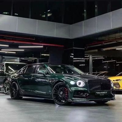 Bentley Flying Spur Kohlenstofffaser-Körper-Kit Flying Spur-Upgrades MANSORY-Stil Vorderlip Diffusor Spoiler Haube Körper-Kit