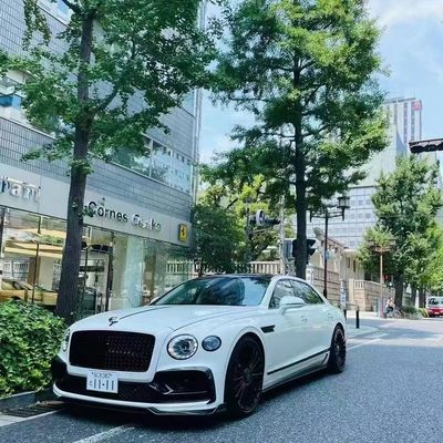 Bentley Flying Spur Kohlenstofffaser-Körper-Kit Flying Spur-Upgrades MANSORY-Stil Vorderlip Diffusor Spoiler Haube Körper-Kit