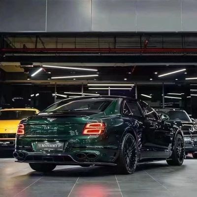Bentley Flying Spur Kohlenstofffaser-Körper-Kit Flying Spur-Upgrades MANSORY-Stil Vorderlip Diffusor Spoiler Haube Körper-Kit