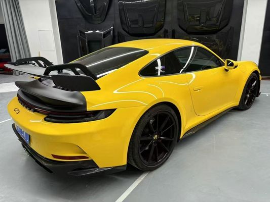 Porsche 992 Karbonfaserkörper Kit 992 GT3-Stil Vorder- und Rückstoßstange Seitenrock Spoilerkapuze