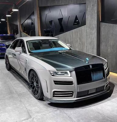 Rolls-Royce Ghost Karbonfaserkarosserie Kit Ghost Mansory-Stil Vorder- und Rückstoßfänger Spoiler Haube Schutzflügel