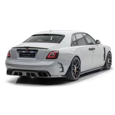 Rolls-Royce Ghost Karbonfaserkarosserie Kit Ghost Mansory-Stil Vorder- und Rückstoßfänger Spoiler Haube Schutzflügel