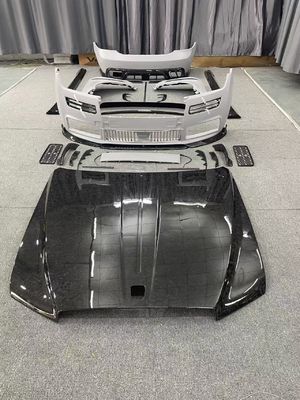 Rolls-Royce Ghost Karbonfaserkarosserie Kit Ghost Mansory-Stil Vorder- und Rückstoßfänger Spoiler Haube Schutzflügel