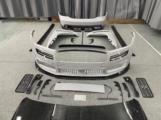 Rolls-Royce Ghost Karbonfaserkarosserie Kit Ghost Mansory-Stil Vorder- und Rückstoßfänger Spoiler Haube Schutzflügel