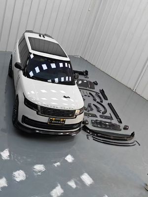 Land Rover Range Rover Karbonfaser-Körper-Kit Range Rover Upgraded Mansory-Stil Vorderlip Diffusor Spoiler Haube Rad Bogen Seitenrock