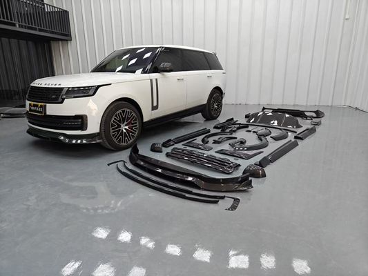 Land Rover Range Rover Karbonfaser-Körper-Kit Range Rover Upgraded Mansory-Stil Vorderlip Diffusor Spoiler Haube Rad Bogen Seitenrock