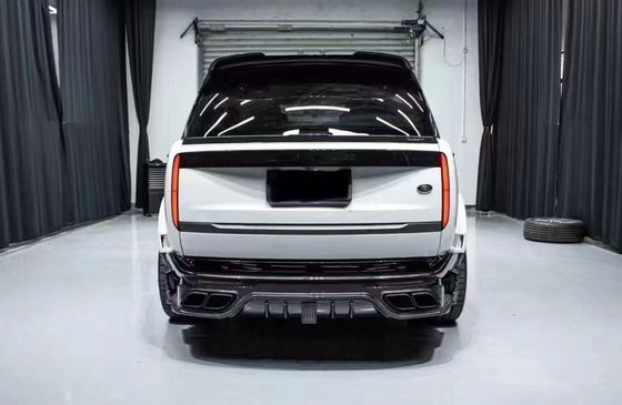 Land Rover Range Rover Karbonfaser-Körper-Kit Range Rover Upgraded Mansory-Stil Vorderlip Diffusor Spoiler Haube Rad Bogen Seitenrock
