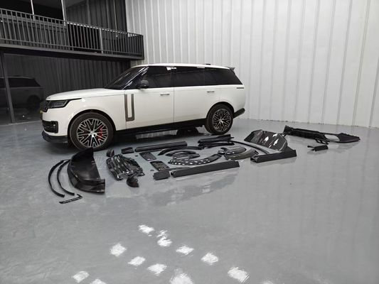 Land Rover Range Rover Karbonfaser-Körper-Kit Range Rover Upgraded Mansory-Stil Vorderlip Diffusor Spoiler Haube Rad Bogen Seitenrock