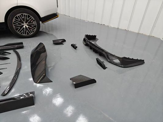 Land Rover Range Rover Karbonfaser-Körper-Kit Range Rover Upgraded Mansory-Stil Vorderlip Diffusor Spoiler Haube Rad Bogen Seitenrock