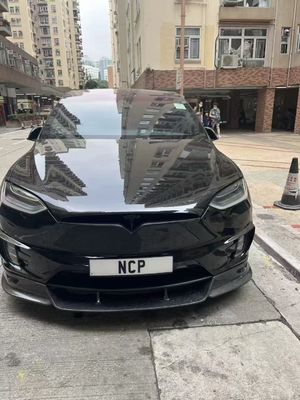 Tesla Modell X Carbon Fiber Body Kit Modell X Carbon Fiber Vorderlip Diffusor Spoiler Haube Rad Bogen breite Körper-Kit