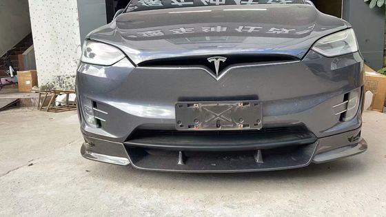 Tesla Modell X Carbon Fiber Body Kit Modell X Carbon Fiber Vorderlip Diffusor Spoiler Haube Rad Bogen breite Körper-Kit
