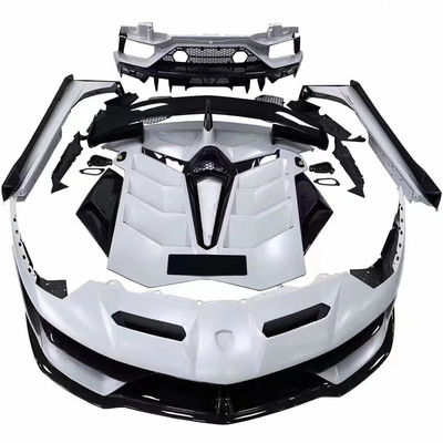 Für Lamborghini Aventador LP700 LP720 Carbon Fiber Body Kit Aventador Upgraded SVJ Style Vorder- und Rückstoßfänger Spoiler Body Kit