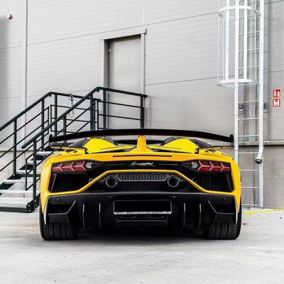 Für Lamborghini Aventador LP700 LP720 Carbon Fiber Body Kit Aventador Upgraded SVJ Style Vorder- und Rückstoßfänger Spoiler Body Kit