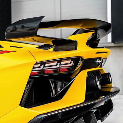 Für Lamborghini Aventador LP700 LP720 Carbon Fiber Body Kit Aventador Upgraded SVJ Style Vorder- und Rückstoßfänger Spoiler Body Kit