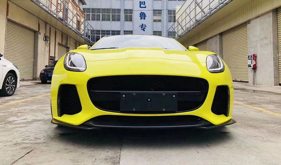Für Jaguar F-Type Body Kit Kohlenstofffaser und FPR F-Type Upgraded SVR Style Front Bumper Body Kit