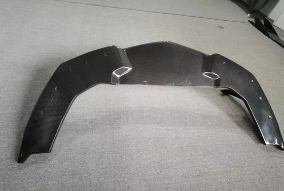 Für Lamborghini LP700 Carbon Fiber Body Kit LP700 Upgrade VORs Stil Carbon Fiber Front Lip Diffuser Spoiler