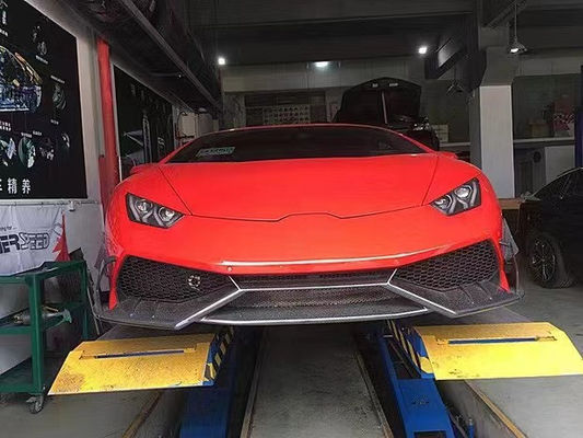 Für Lamborghini LP580 LP610 Kohlenstofffaserkörper Kit LP580 LP610 Upgraded MSY Style Front Lippen Diffuser Spoiler Seitenrock