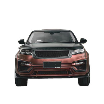 Für Land Rover Velar Karbonfaserkörper-Kit Velar Upgrades LM-Stil Front- und Heckstoßfänger-Spoiler Weitkörper-Kit