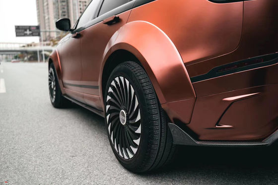 Für Land Rover Velar Karbonfaserkörper-Kit Velar Upgrades LM-Stil Front- und Heckstoßfänger-Spoiler Weitkörper-Kit
