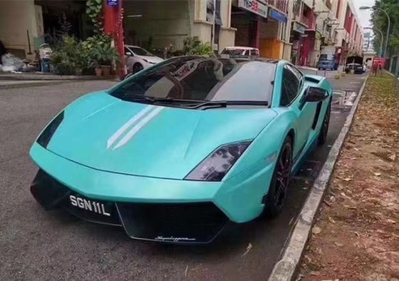 Für Lamborghini Gallardo LP550 LP560 Kohlenstofffaser-Karosserie-Set LP550 LP560 Upgraded DMC Style Front und Heck Stoßfänger Spoiler-Karosserie-Set