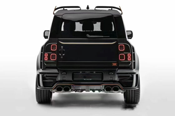 Für Land Rover Defender Carbon Fiber Body Kit Defender Upgrades MSY-Stil Front Lip Diffuser Spoiler Carbon Fiber Widebody Kit