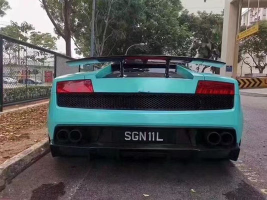 Für Lamborghini Gallardo LP550 LP560 Kohlenstofffaser-Karosserie-Set LP550 LP560 Upgraded DMC Style Front und Heck Stoßfänger Spoiler-Karosserie-Set
