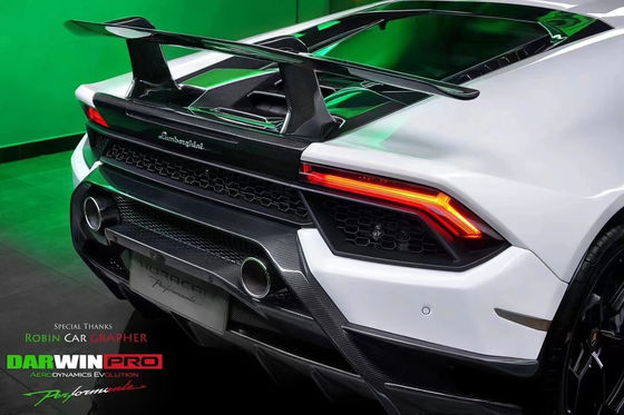 Für Lamborghini LP580 LP610 Kohlenstofffaser-Körper-Kit LP580 LP610 Upgraded LP640-Stil Front und Heck Stoßfänger Spoiler Hood