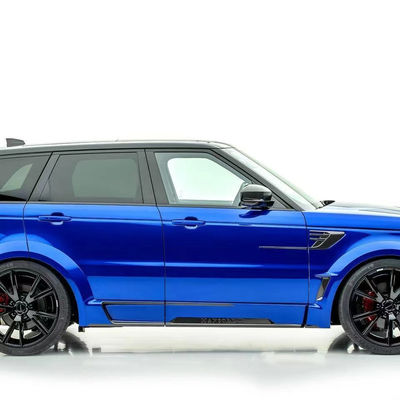 Ersatz Reparatur Land Rover Karosserie-Kit 2017 - 2019 Spoiler Hood Harzfaser Vorderlip