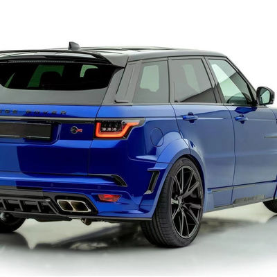Ersatz Reparatur Land Rover Karosserie-Kit 2017 - 2019 Spoiler Hood Harzfaser Vorderlip