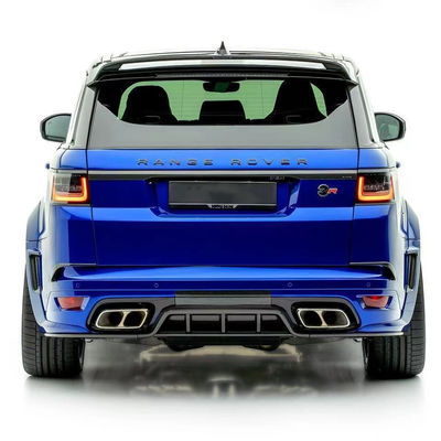 Ersatz Reparatur Land Rover Karosserie-Kit 2017 - 2019 Spoiler Hood Harzfaser Vorderlip