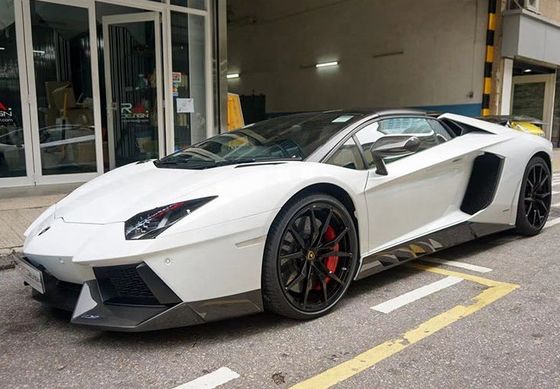 Für Lamborghini LP700 LP750 Kohlenstofffaser Körper Kit LP700 750 Upgraded Novi Front Schaufel Seitenrock Körper Kit