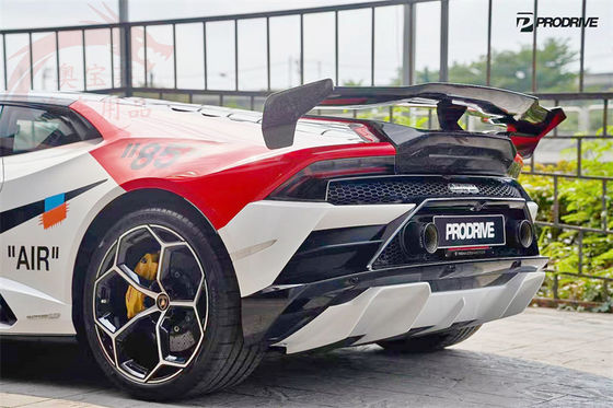 Für Lamborghini LP580 LP610 Carbon Fiber Body Kit LP580 LP610 Upgraded VORS Style Carbon Fiber Spoiler Wing