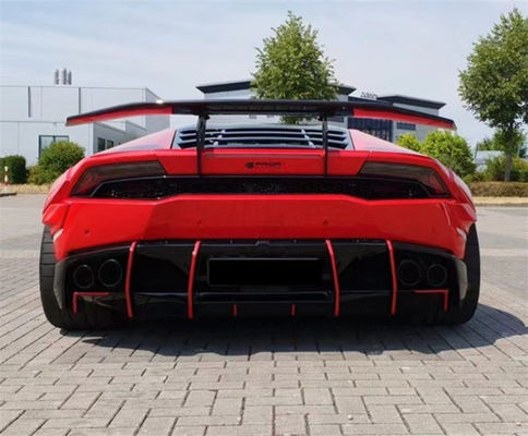 Für Lamborghini LP580 LP610 Carbon Fiber Widebody Kit LP580 LP610 Upgraded PD-Stil Front und Heck Stoßfänger Spoiler Widebody