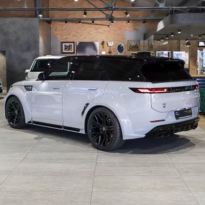 Kohlenstofffaser Range Rover Sport Body Kit LM Stil Vorderlip Auto Radbogen