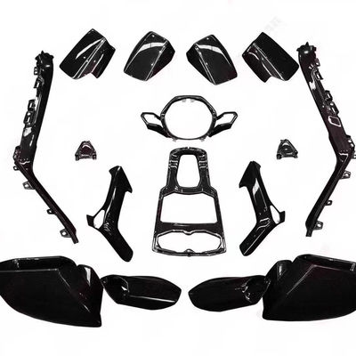 Für Lamborghini LP580 LP610 Kohlenstofffaser Innenraum LP580 LP610 OEM Stil Kohlenstofffaser Mittelplatte