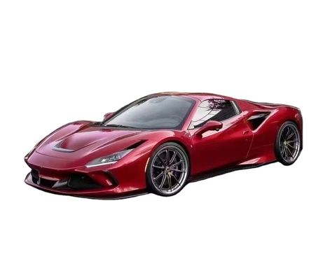 Novit Style Kohlenstofffaserkörper für den Ferrari F8 Kohlenstofffaserkörper Front Schaufel Rücken Diffusor Spoiler